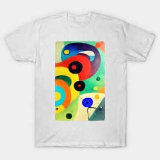 Geometric Ripples T-Shirt